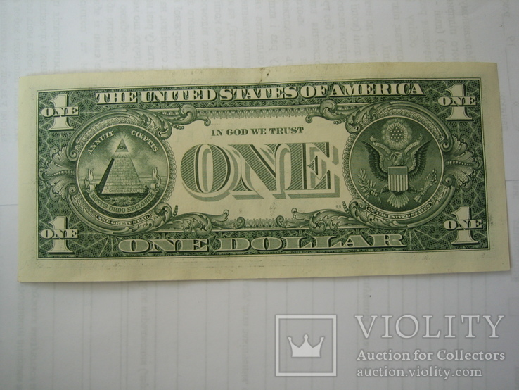 США 1 доллар 2013 года.F.Атланта., фото №7