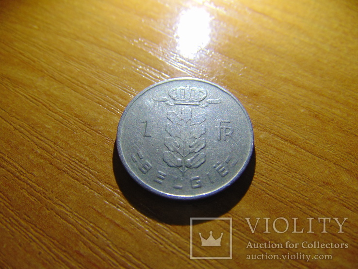Бельгия 1 франк 1951 (Ё), фото №2