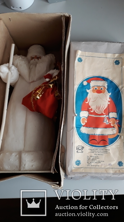 Дед Мороз Папье маше