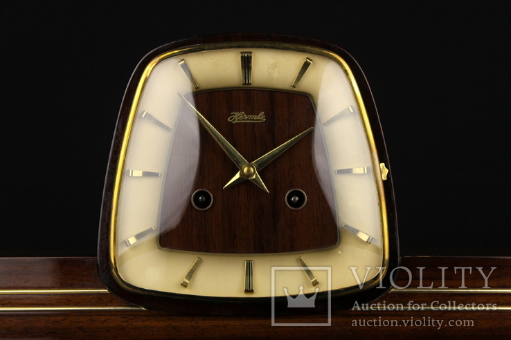 Каминные часы Franz Hermle &amp; Sohn. Германия. (0520), фото №3