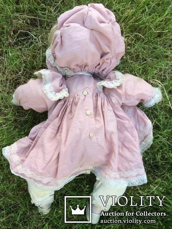 Фарфоровая кукла. 55 см, фото №8