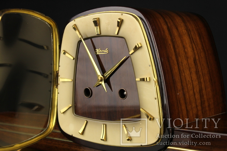 Каминные часы Franz Hermle &amp; Sohn. Германия. (0520), фото №13