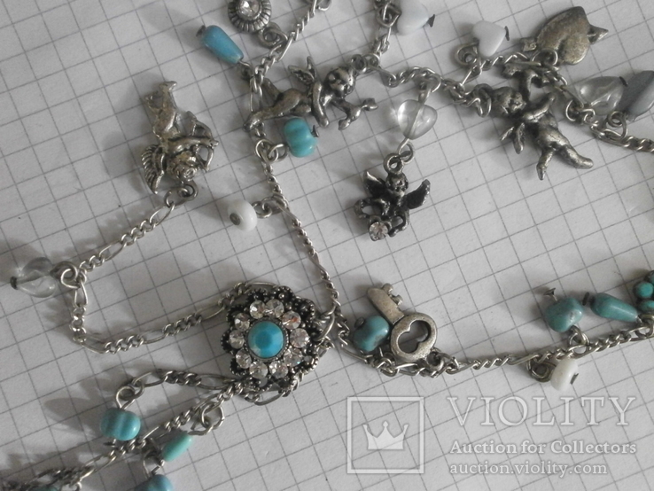 Ожерелье с ангелочками, фото №3