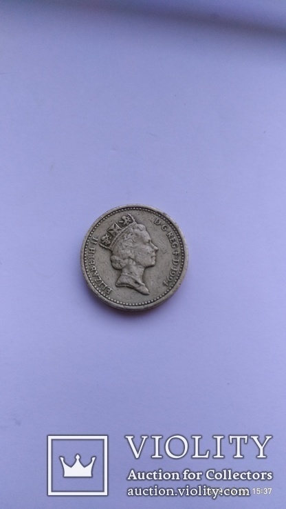 1 фунт 1994г., фото №2