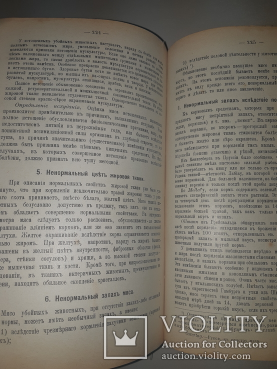 1909 Руководство к осмотру мяса и устройству боень в 3 выпусках, фото №4