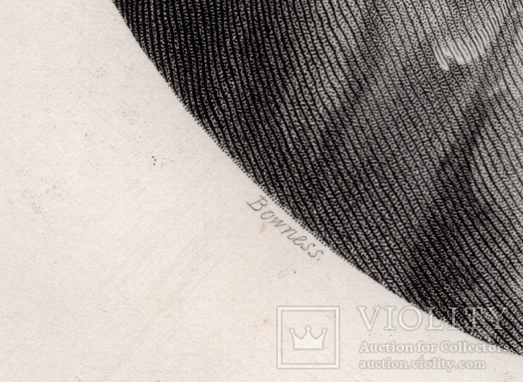 Старинная гравюра. 1830 год. Салирская невеста. (27,4х20,6см.)., фото №5