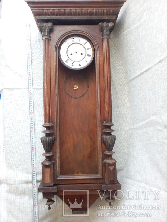 Старинные настенные часы GUSTAV BECKER  (на реставрацию), фото №2