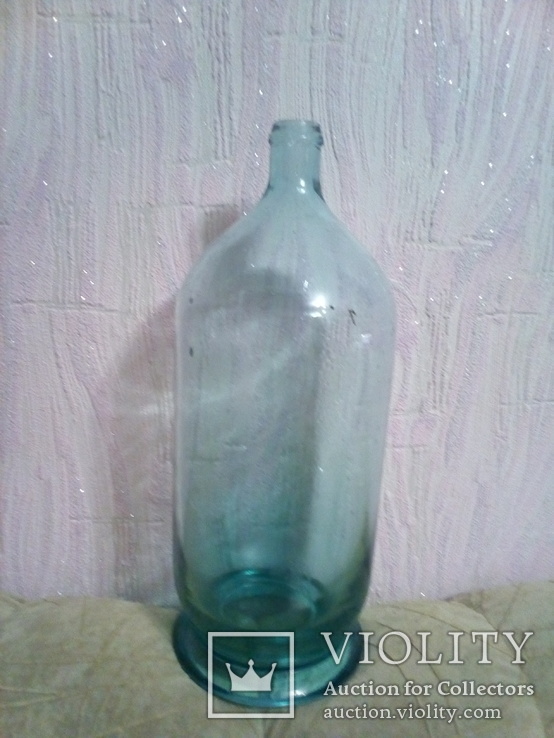 Бутыль ( толстое стекло), фото №3