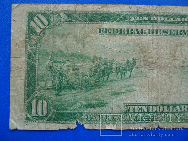 10 долларов 1914 (12-L), фото №5