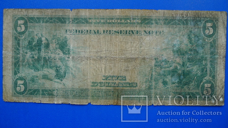 5 долларов 1914 (7-G), фото №7