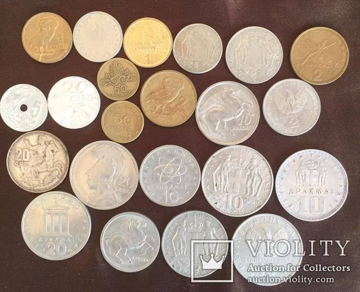 Подборка монет Греции, фото №2