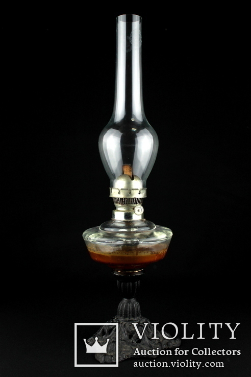 Коллекционная керосиновая лампа. Высота 460 мм. Европа (0423), фото №2