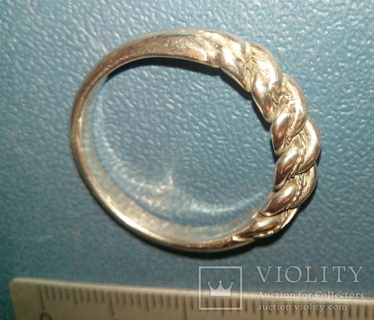 Реплика-копия Витой перстень КР -Балтия-Скандинавия, фото №8