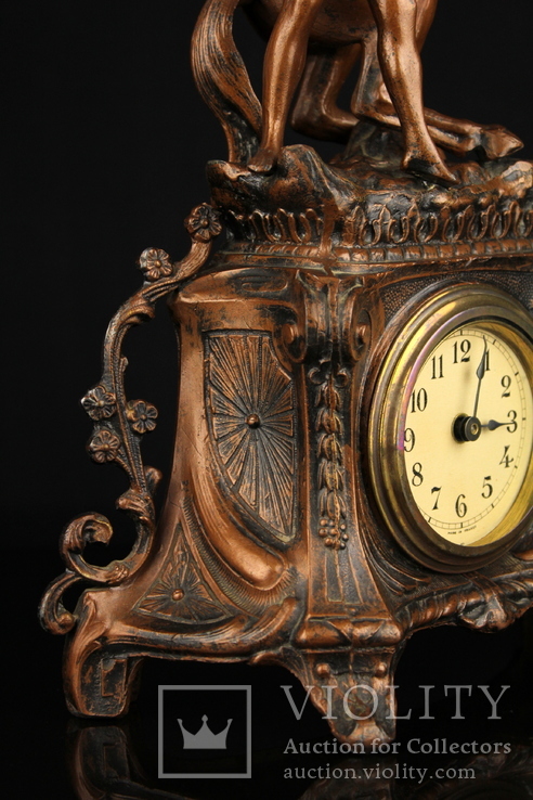 Каминные часы Manufacture d'Horlogerie de Béthune. Франция (0522), фото №10