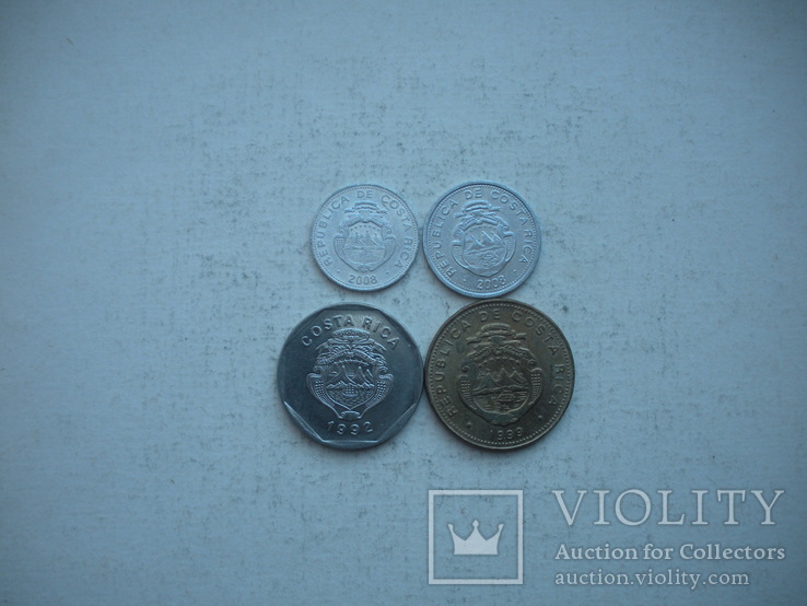 Монеты Америки. Коста-Рика., фото №3