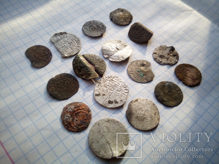 Монети з втратами 16 шт., фото №3