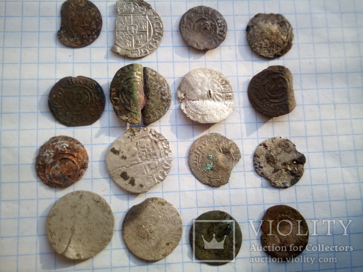 Монети з втратами 16 шт., фото №7