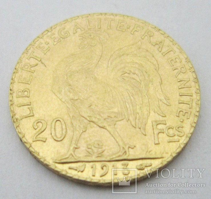 20 франков 1913 года., фото №5
