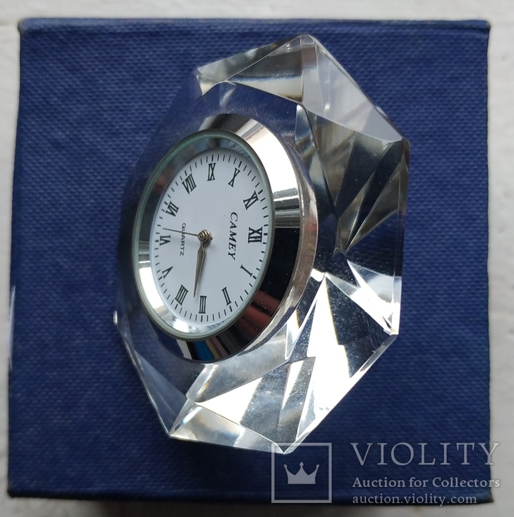 Часы Camey quartz (в оптическом хрустале), фото №3
