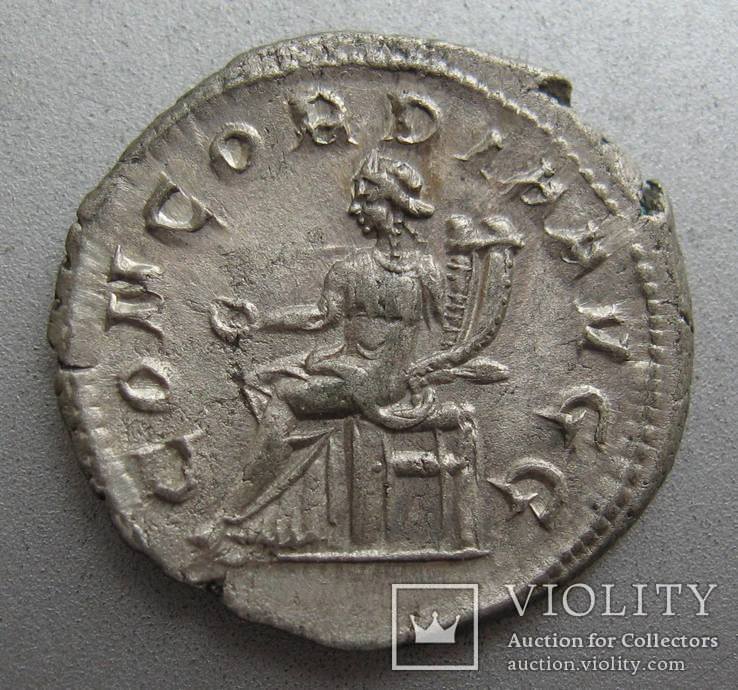Антониниан Отацилия Севера (246-248 год н.э.) CONCORDIA, фото №2