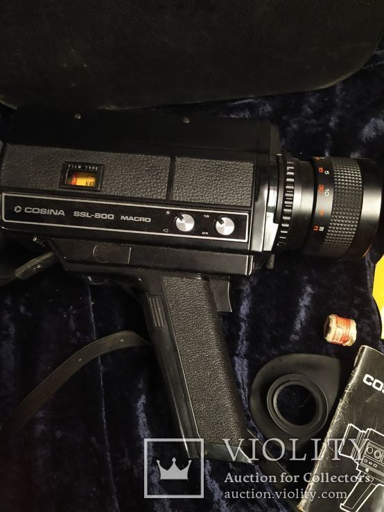 Видеокамера cosina seper 8 ssl 800 с картриджем kodak, фото №5