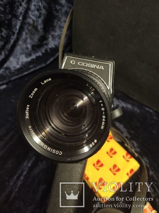Видеокамера cosina seper 8 ssl 800 с картриджем kodak, фото №7