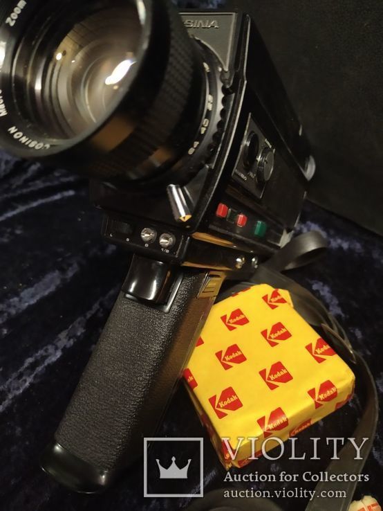 Видеокамера cosina seper 8 ssl 800 с картриджем kodak, фото №8