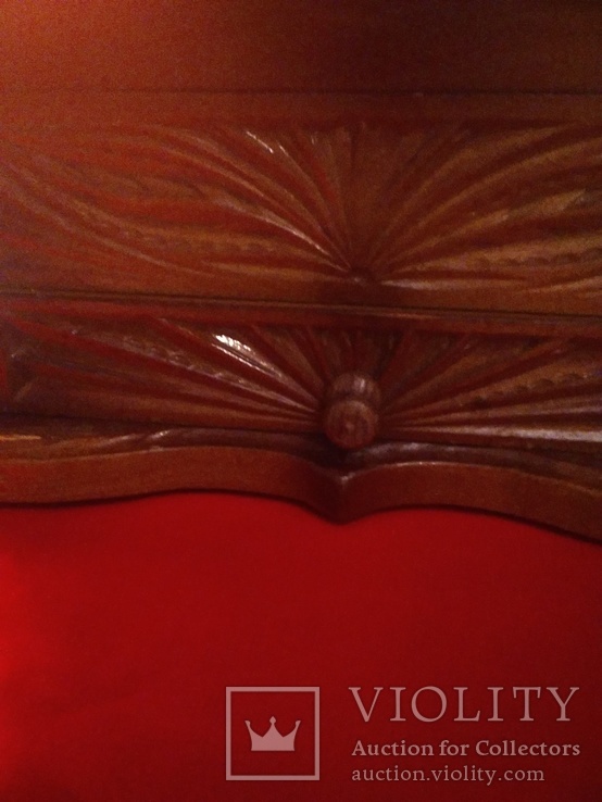 Винтажная деревянная шкатулка, ручная работа, фото №5