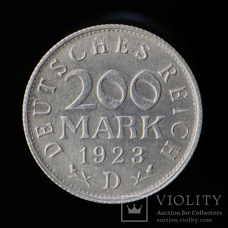 200 Марок 1923 D, Германия, фото №2