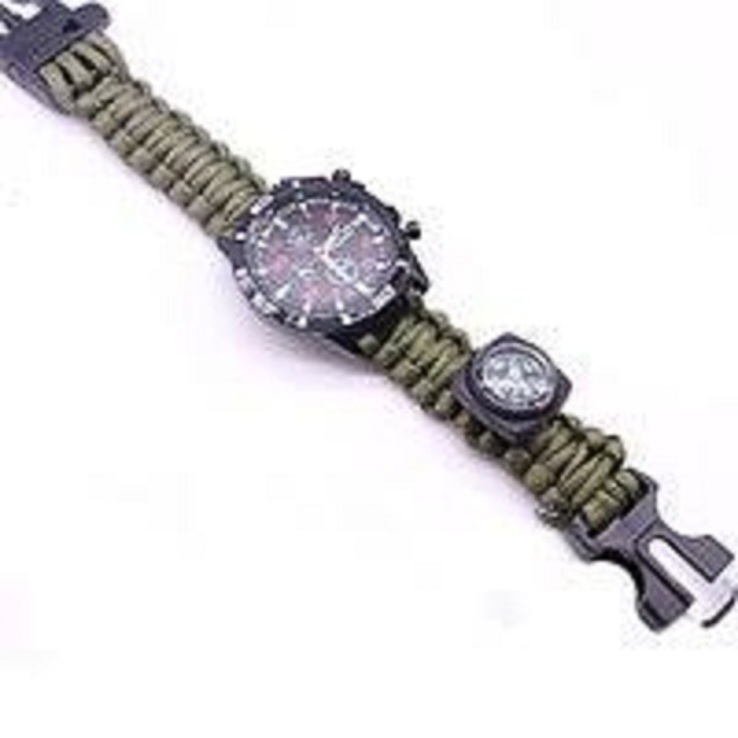 Военные ,спортивные часы и браслет выживания из паракорда, photo number 7