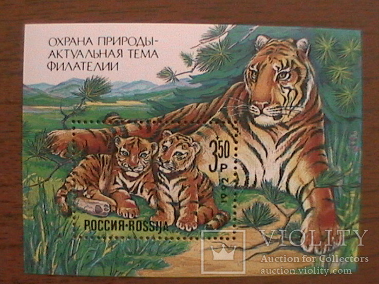 Россия 1992 БЛ охрана природы
