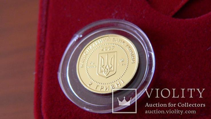 Байбак 2007 Золота монета в капсулі невідривана з сертифікатом, фото №4