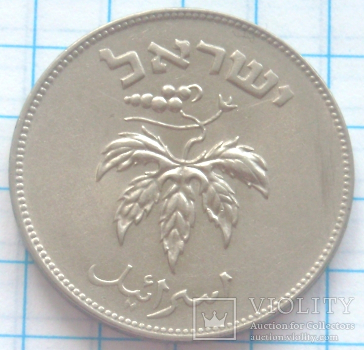  50 прут, Израиль, 1954г., фото №2