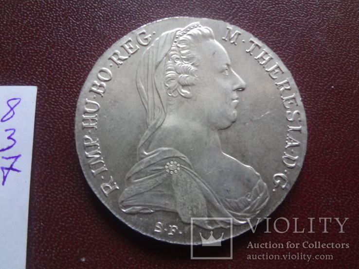 Талер Марии Терезии 1780 серебро    (8.3.7)~, фото №8