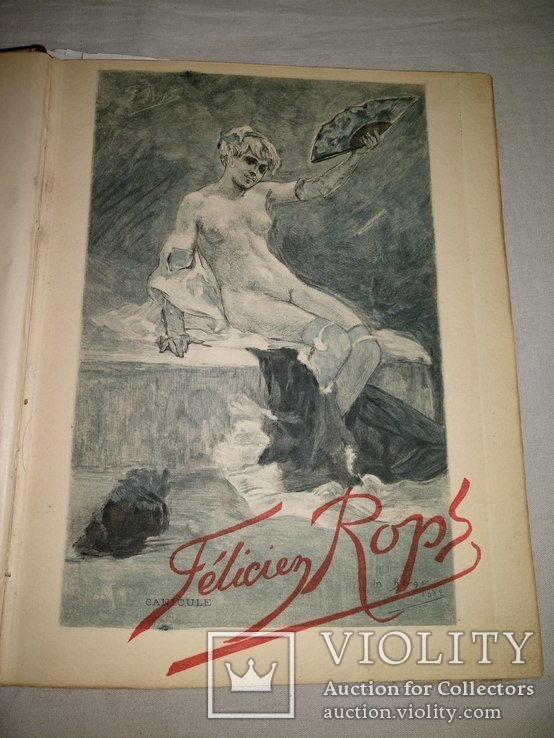 1908 Эротика офорты обнаженное женское тело, фото №4