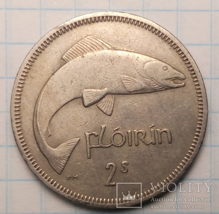 Ирландия 2 шиллинга (флорин), 1961 год