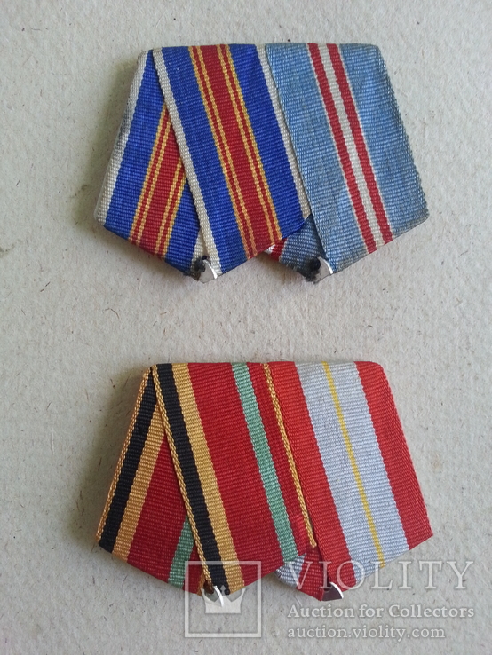 Колодки к юбилейным медалям, двойные 2 шт., фото №2