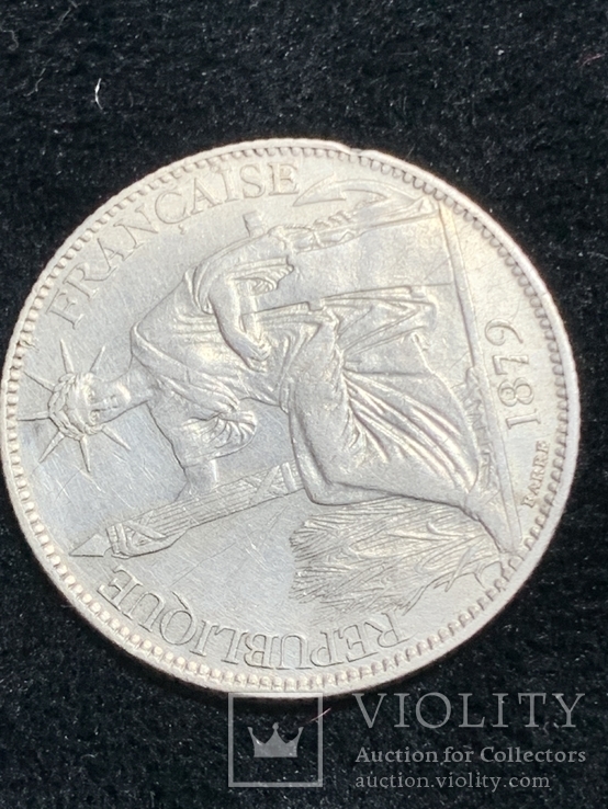 20 центов  Французкая-Кохинхина 1879 г, фото №4