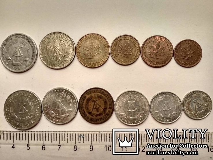 Монеты Германии 12шт., фото №5