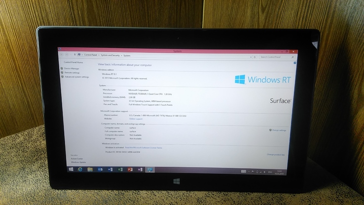 Планшет Microsoft Surface 1516. 10.6 дюйма.4 ядра, numer zdjęcia 3