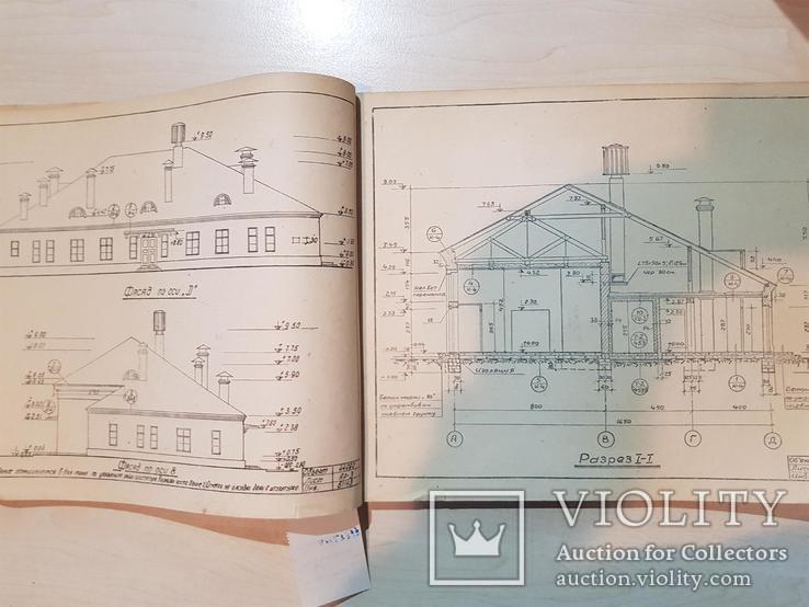 Типовой проект продовольственного магазина 1955 год. тираж 1100., фото №6