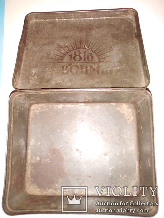 POLISH Vintage Original довоєнної військової кави TIN Box Box Factory BOHM &amp; co 1816., фото №8