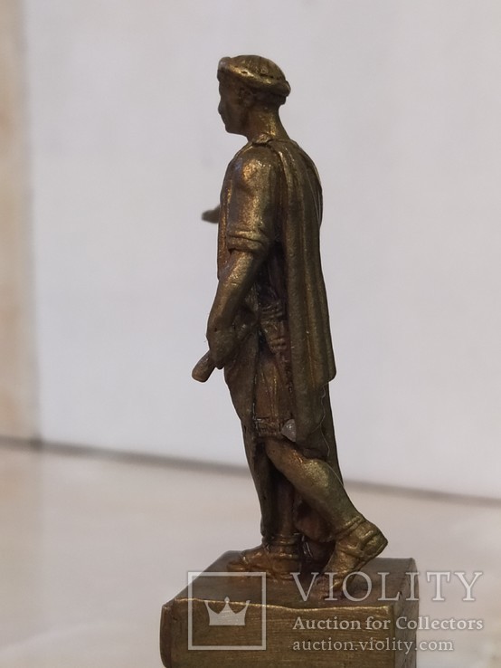 Дюк де Ришелье бронза мрамор коллекционная миниатюра, фото №4