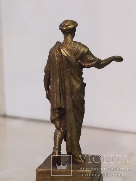 Дюк де Ришелье бронза мрамор коллекционная миниатюра, фото №5