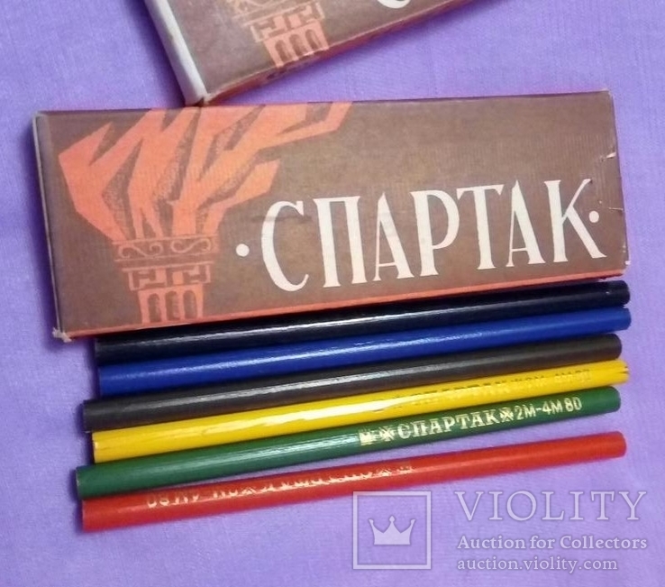 Цветные карандаши 1965г, фото №2