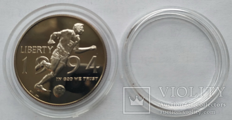 50 центов США,чемпионат мира по футболу в США, 1994 год, фото №2