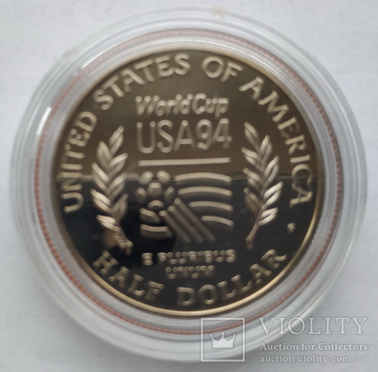 50 центов США,чемпионат мира по футболу в США, 1994 год, фото №3