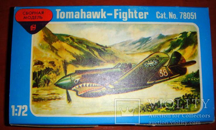 Истребитель Curtiss P-40 Tomahawk 1/72., фото №2