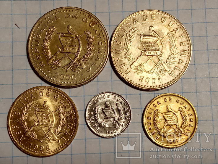Монеты Гватемалы, фото №6