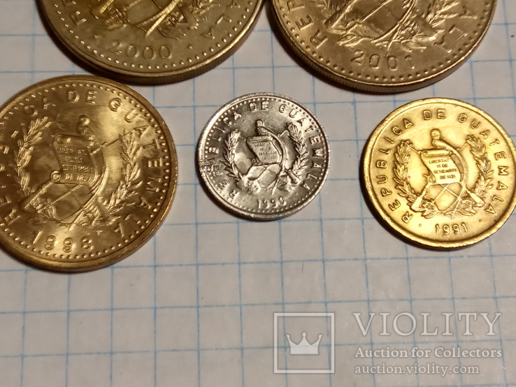 Монеты Гватемалы, фото №8